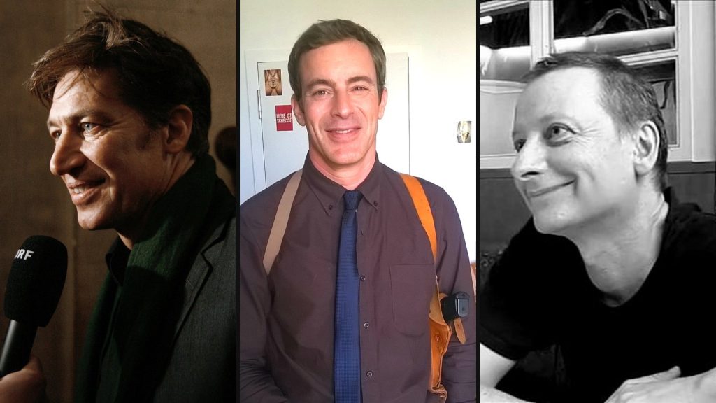 Tobias Moretti, Gedeon Burkhard och Heinz Weixelbraun – skådespelare i Kommissarie Rex