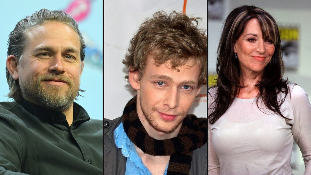 Charlie Hunnam, Johnny Lewis och Katey Sagal – skådespelare i Sons of Anarchy